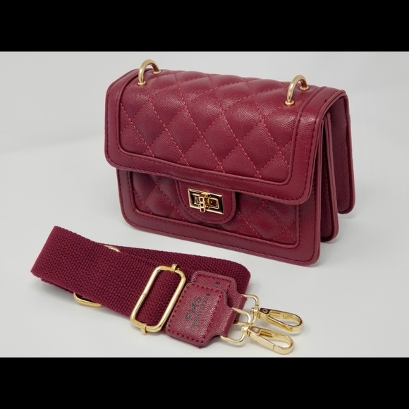 Wine Red Mini Crossbody - Picture 2 of 2